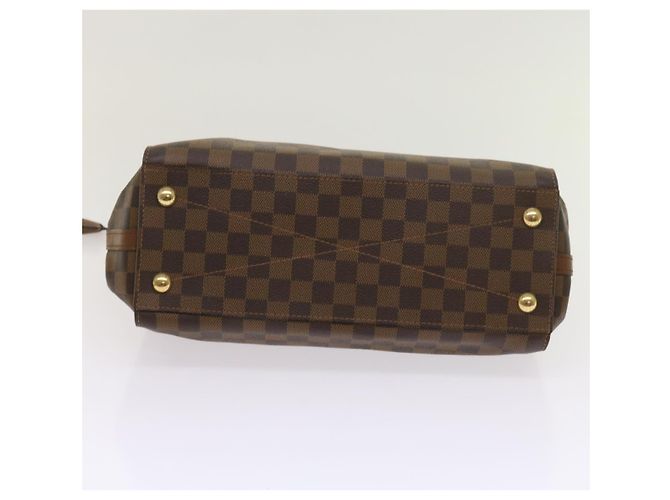 Borsa a mano LOUIS VUITTON Damier Ebene Greenwich 2via N41337 LV Auth ep3128 - vista 10