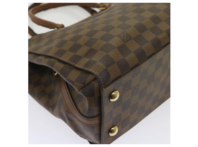 Borsa a mano LOUIS VUITTON Damier Ebene Greenwich 2via N41337 LV Auth ep3128 - vista 14