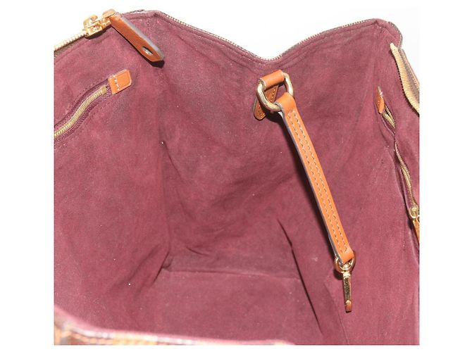 Borsa a mano LOUIS VUITTON Damier Ebene Greenwich 2via N41337 LV Auth ep3128 - vista 20