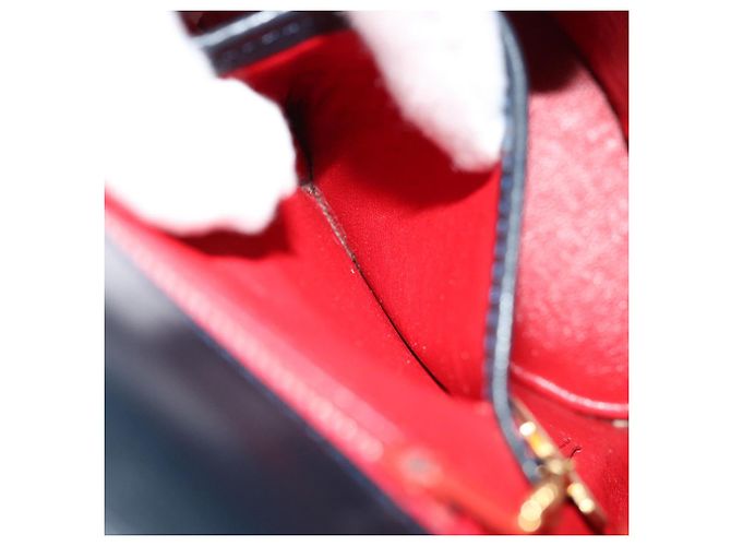 Céline CELINE Borsa a spalla Pelle Navy Auth ep3396 Blu navy - vista 21
