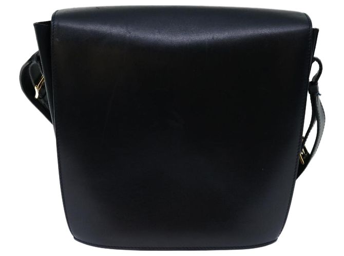 Céline CELINE Borsa a spalla Pelle Navy Auth ep3396 Blu navy - vista 3