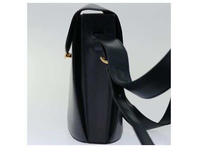 Céline CELINE Borsa a spalla Pelle Navy Auth ep3396 Blu navy - vista 5