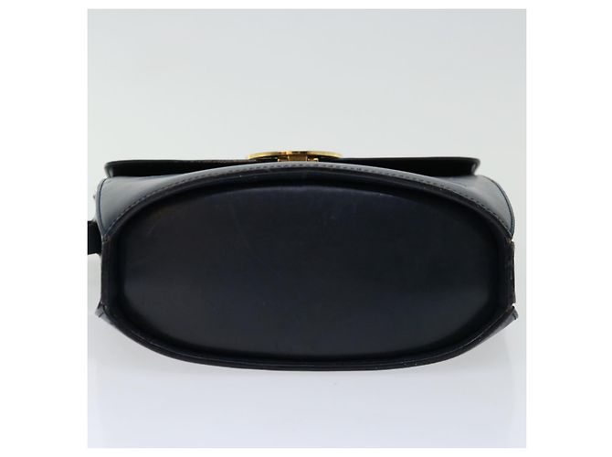 Céline CELINE Borsa a spalla Pelle Navy Auth ep3396 Blu navy - vista 9