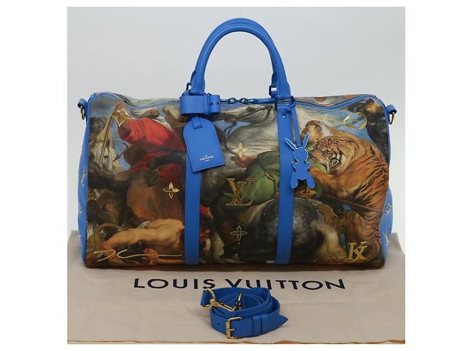 LOUIS VUITTON Masters Collection Keepall Bandouliere 50 Borsa M43344 auth 68920UN Monogramma - vista 12
