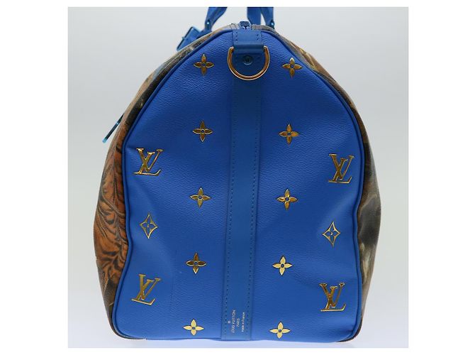 LOUIS VUITTON Masters Collection Keepall Bandouliere 50 Borsa M43344 auth 68920UN Monogramma - vista 3
