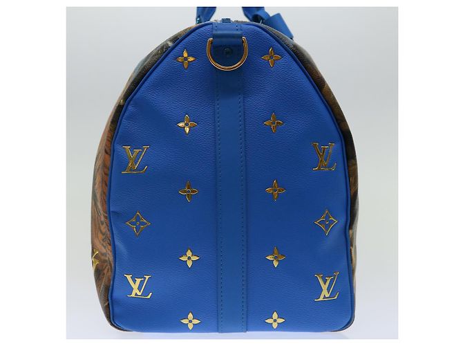LOUIS VUITTON Masters Collection Keepall Bandouliere 50 Borsa M43344 auth 68920UN Monogramma - vista 4