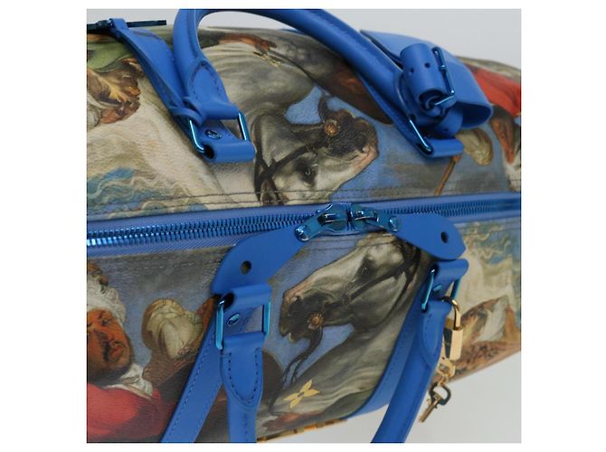 LOUIS VUITTON Masters Collection Keepall Bandouliere 50 Borsa M43344 auth 68920UN Monogramma - vista 6
