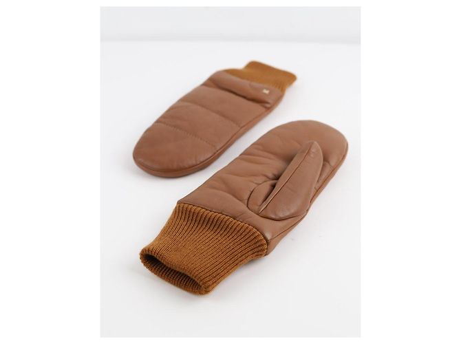 Max Mara Moufles en cuir - vue 3