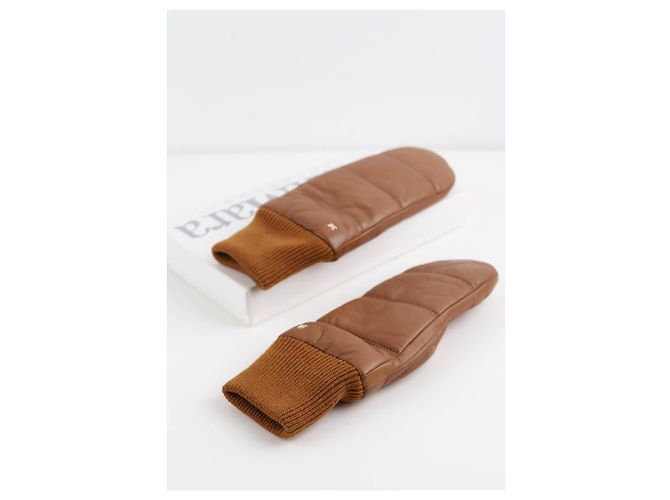 Max Mara Moufles en cuir - vue 5