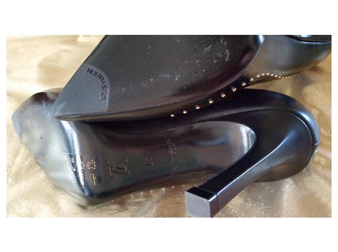 Décolleté Louis Vuitton Monogramma Pelle 37 - vista 3