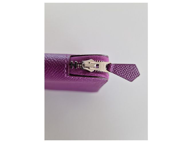 Hermès Cubierta Agenda GM con cremallera Púrpura - vista 2