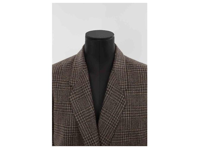 Masscob Blazer de lana Castaño - vista 2