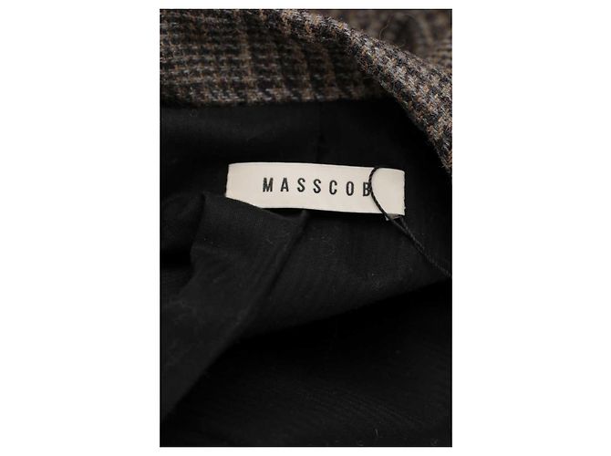 Masscob Blazer de lana Castaño - vista 5