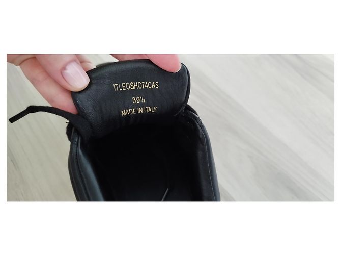 Burberry gesteppte Ledersneaker schwarz - Ansicht 7