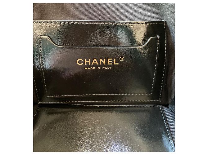 Chanel My Pocket Rucksack Schwarzes Gestepptes Glattleder - Ansicht 16