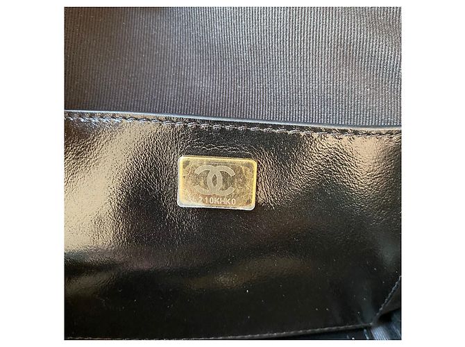 Chanel My Pocket Rucksack Schwarzes Gestepptes Glattleder - Ansicht 17