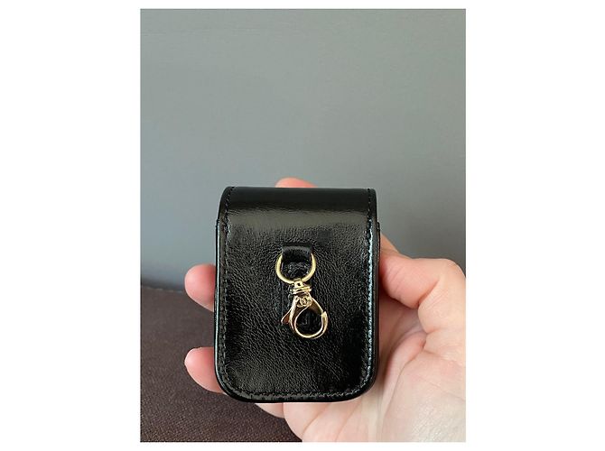 Chanel My Pocket Rucksack Schwarzes Gestepptes Glattleder - Ansicht 9