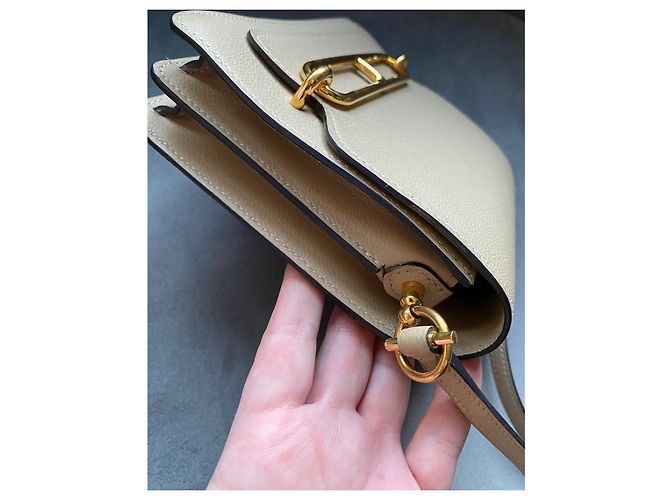 Borsa Hermès Roulis Mini in pelle Evercolor - vista 16