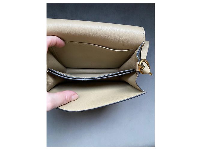 Borsa Hermès Roulis Mini in pelle Evercolor - vista 17