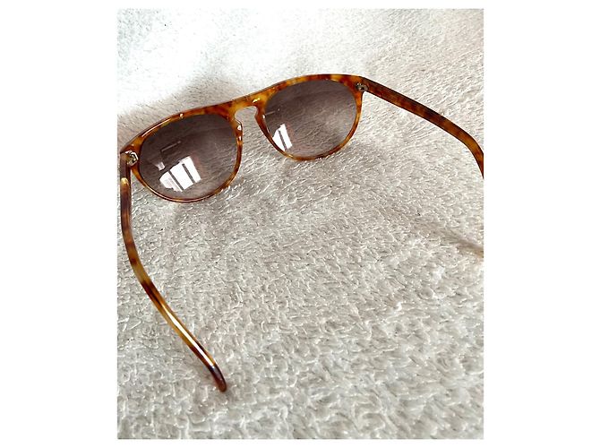 Occhiali da sole Lacoste 130 Marroni Acetato Marrone Marrone chiaro - vista 6