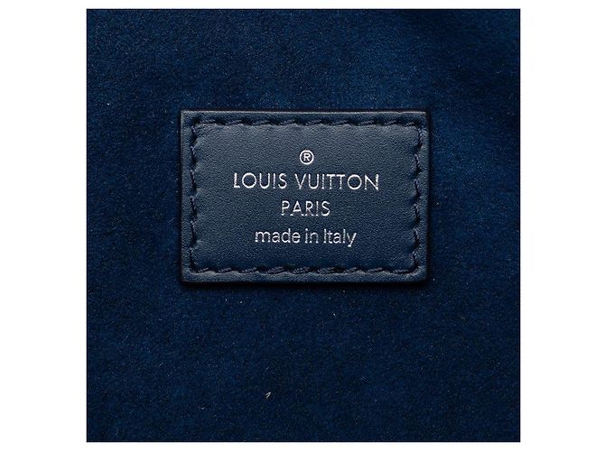 Bumbag LV Circle Epi di Louis Vuitton Blu - vista 7