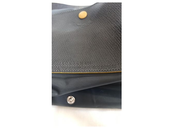 Longchamp Pliage Tragetasche Marineblau Stoff - Ansicht 3