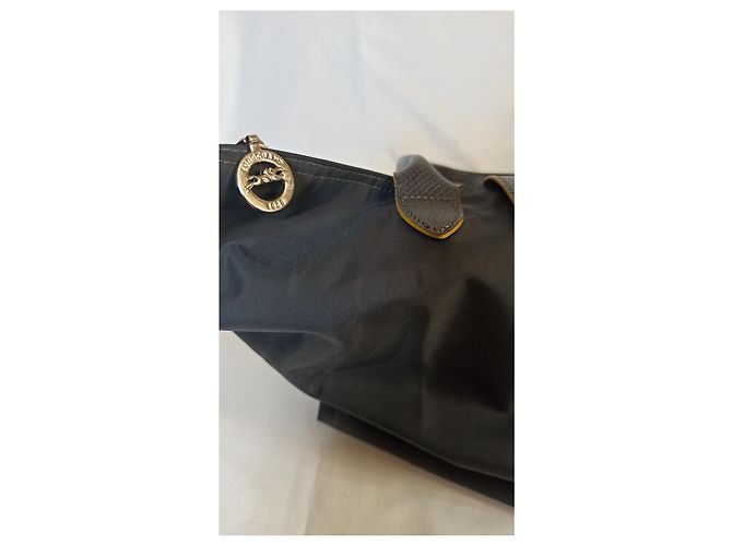 Longchamp Pliage Tragetasche Marineblau Stoff - Ansicht 5