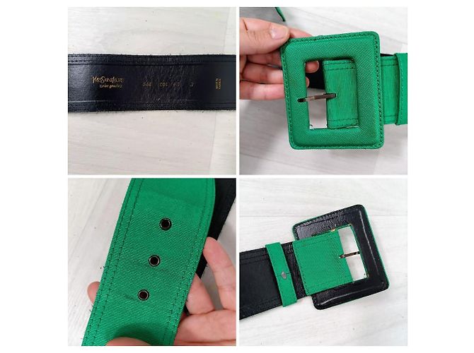 Cintura vintage Yves Saint Laurent per donne Verde - vista 10
