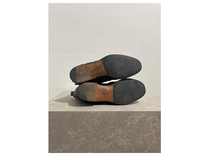 Hermès Stivaletti HERMES T.EU 36 Pelle Nero - vista 6