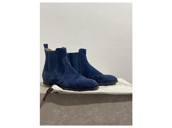Hermès Botines HERMES T.EU 36 de ante Azul - vista 8