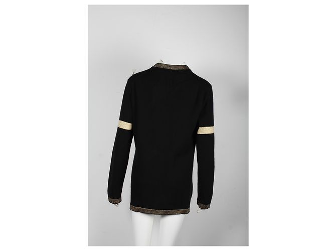Timeless Chanel 2019 Jersey Paris-New York de cachemir negro - vista 8