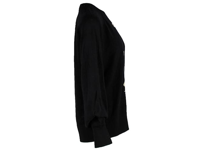Timeless Chanel und ein kompliziertes Hieroglyphendesign Schwarz - Ansicht 2