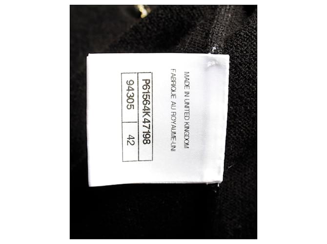 Timeless Chanel und ein kompliziertes Hieroglyphendesign Schwarz - Ansicht 5