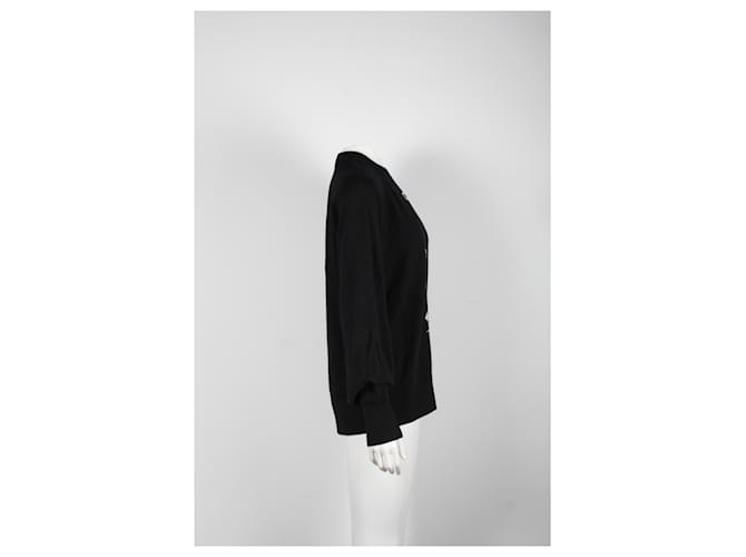Timeless Chanel und ein kompliziertes Hieroglyphendesign Schwarz - Ansicht 7