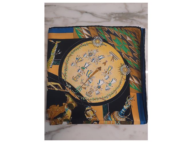 Hermès Die Tänze der Indianer Mehrfarben - Ansicht 12