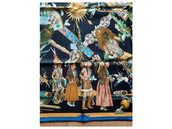Hermès Die Tänze der Indianer Mehrfarben - Ansicht 7
