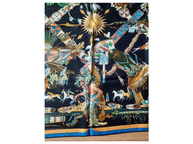 Hermès Die Tänze der Indianer Mehrfarben - Ansicht 8