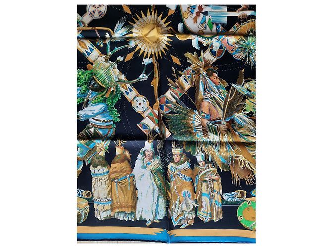 Hermès Die Tänze der Indianer Mehrfarben - Ansicht 9