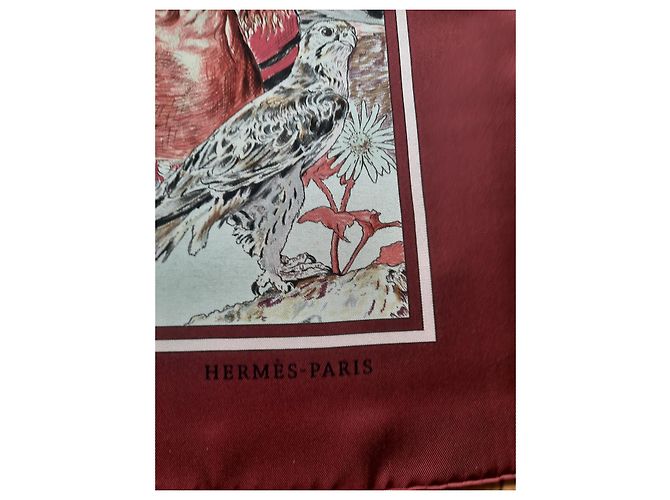 Hermès Foulard in Seta Concours d'Elégance 1885 Limousines de Voyage 90x90 Multicolore - vista 3