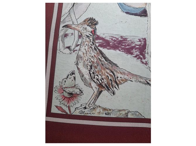 Hermès Foulard in Seta Concours d'Elégance 1885 Limousines de Voyage 90x90 Multicolore - vista 4