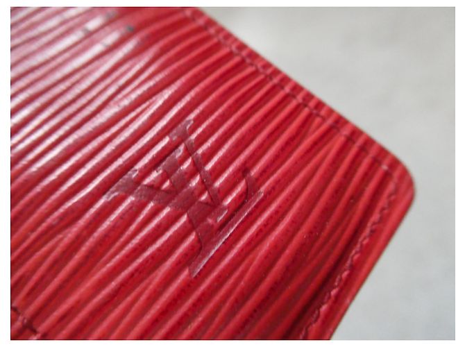 Louis Vuitton Stiftetui Epi Rot - Ansicht 2