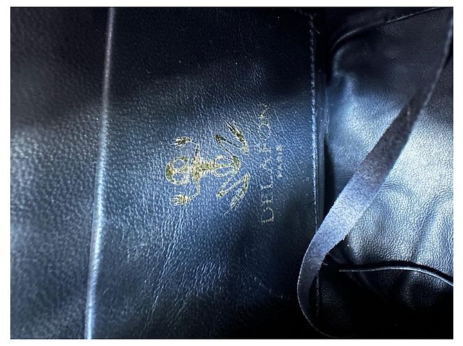 Borsa secchiello Delphine Delafon - Sacré Cœur Nero Argento Rosso - vista 7