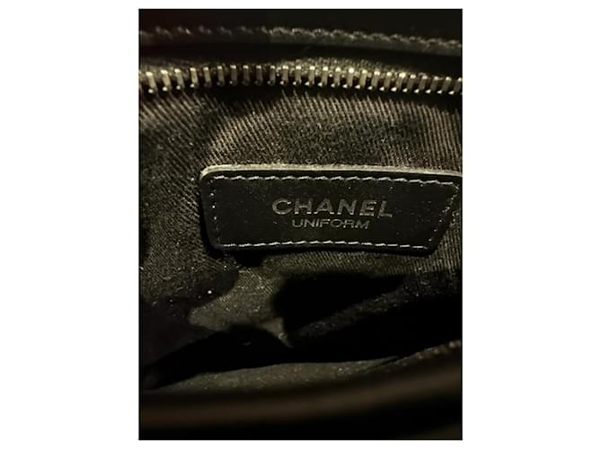 Bolso Chanel Uniforme Negro - vista 2