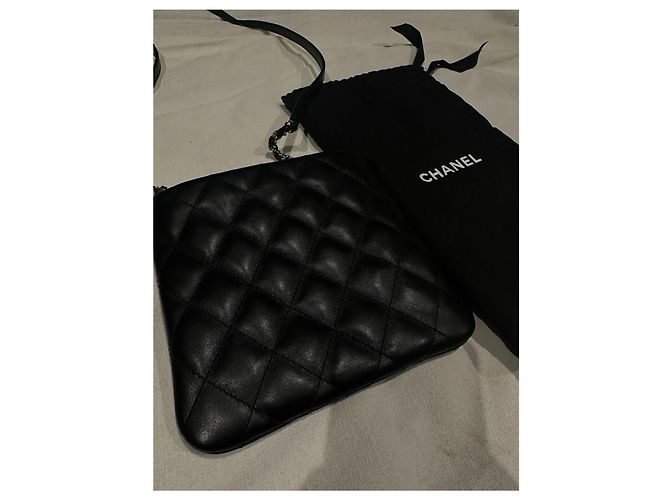 Bolso Chanel Uniforme Negro - vista 6