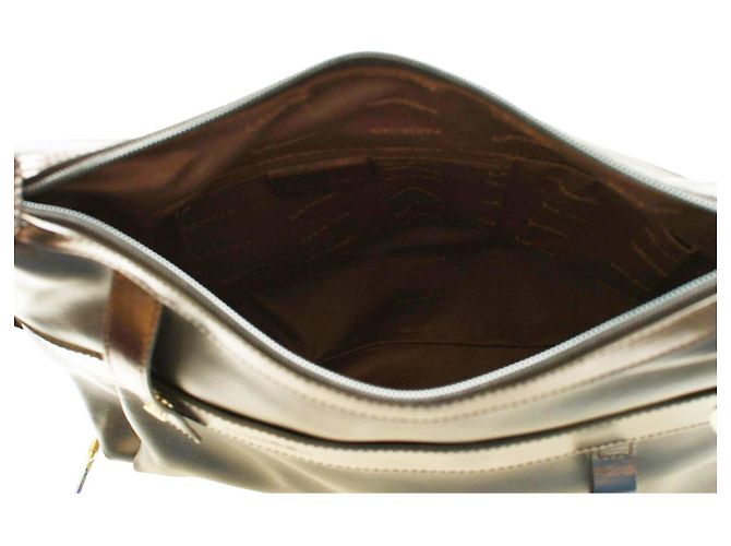 Lancel Black and Dark Brown Leather Hobo Shoulder Bag - view 8