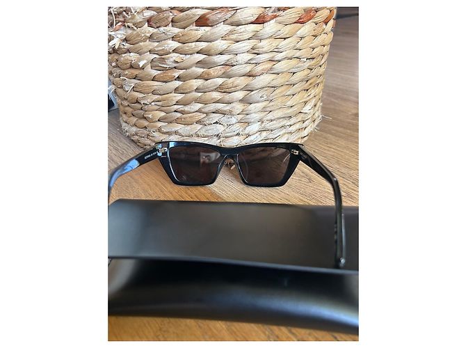Gafas de sol Saint Laurent SL276 MICA Negras Acetato Negro - vista 3
