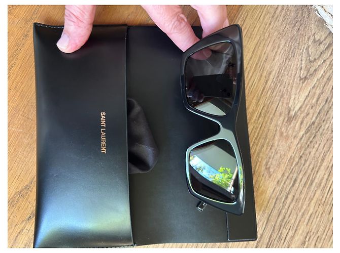 Gafas de sol Saint Laurent SL276 MICA Negras Acetato Negro - vista 8