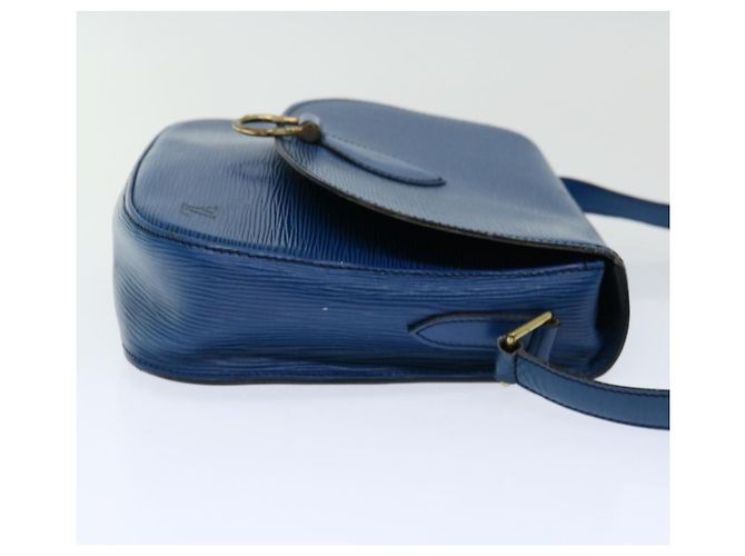LOUIS VUITTON Epi Saint Cloud GM Borsa a tracolla Blu M52195 LV Aut 70023 - vista 3