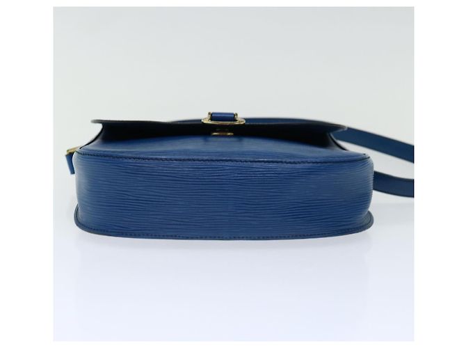 LOUIS VUITTON Epi Saint Cloud GM Borsa a tracolla Blu M52195 LV Aut 70023 - vista 5