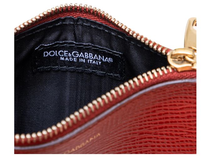 Portafoglio Dolce & Gabbana con portachiavi Rosso - vista 7